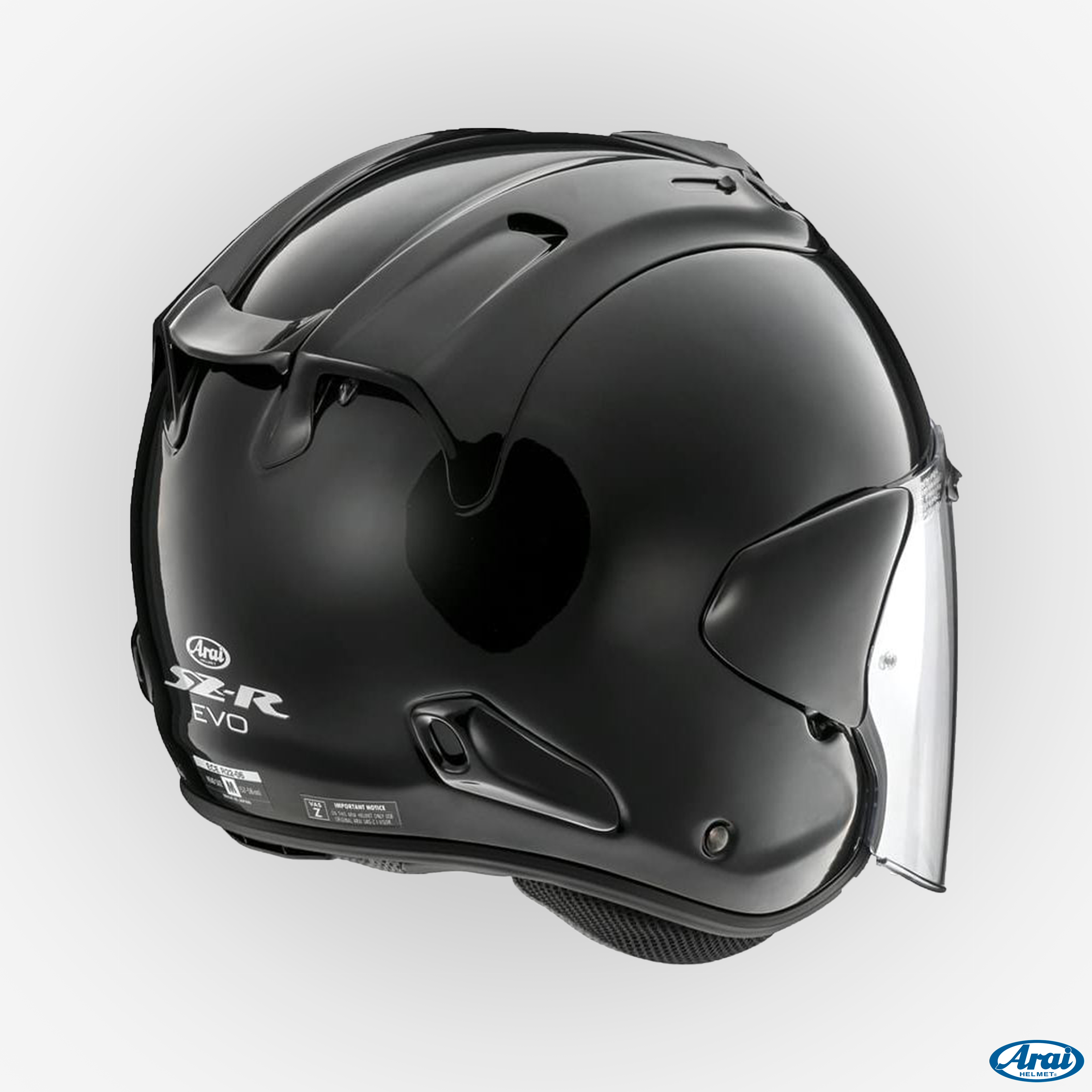 ARAI SZ-R FULL BLACK HELMET